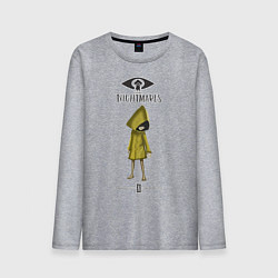 Лонгслив хлопковый мужской Little Nightmares, цвет: меланж