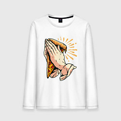 Мужской лонгслив Holy Pizza