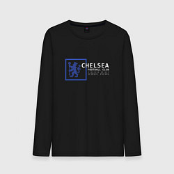 Лонгслив хлопковый мужской FC Chelsea Stamford Bridge 202122, цвет: черный