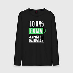 Мужской лонгслив 100% Рома