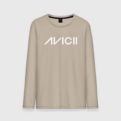 Лонгслив хлопковый мужской AVICII, цвет: миндальный