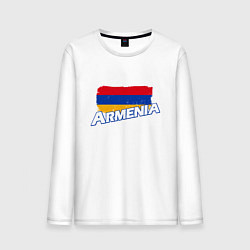 Мужской лонгслив Armenia Flag