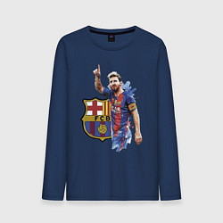Мужской лонгслив Lionel Messi Barcelona Argentina!