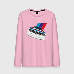 Лонгслив хлопковый мужской Sport BMW, цвет: светло-розовый