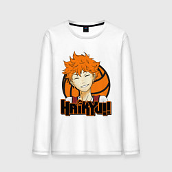 Мужской лонгслив Haikyu Улыбка Хинаты