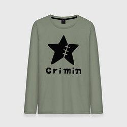 Лонгслив хлопковый мужской Crimin бренд One Piece, цвет: авокадо
