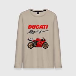 Мужской лонгслив DUCATI ДУКАТИ MOTOSPORT