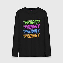 Лонгслив хлопковый мужской The Prodigy, цвет: черный