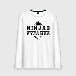 Мужской лонгслив Ninjas In Pyjamas