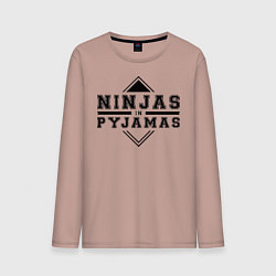 Мужской лонгслив Ninjas In Pyjamas