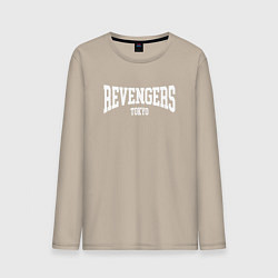 Лонгслив хлопковый мужской ВАЛЬХАЛЛА TOKYO REVENGERS, цвет: миндальный
