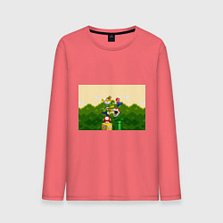 Мужской лонгслив Mario Coins