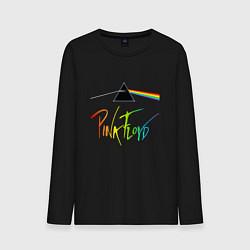 Мужской лонгслив PINK FLOYD COLOR LOGO