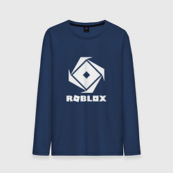 Мужской лонгслив ROBLOX WHITE LOGO