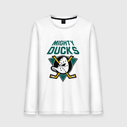 Мужской лонгслив Анахайм Дакс, Mighty Ducks