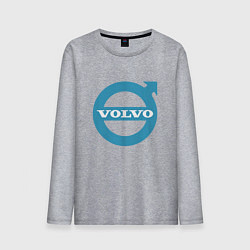 Мужской лонгслив Volvo логотип