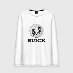 Мужской лонгслив Gray gradient Logo Buick