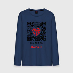 Мужской лонгслив QR-Love