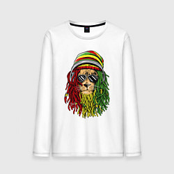 Мужской лонгслив Rasta lioN