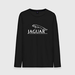 Мужской лонгслив Jaguar, Ягуар Логотип
