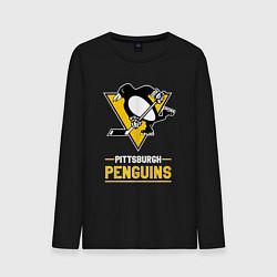 Мужской лонгслив Питтсбург Пингвинз , Pittsburgh Penguins