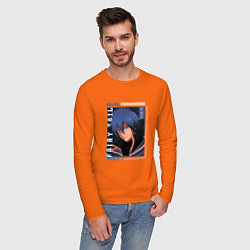 Лонгслив хлопковый мужской Жерар Фернандес Fairy Tail, цвет: оранжевый — фото 2