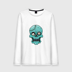 Мужской лонгслив Zombie Skull