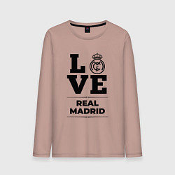 Мужской лонгслив Real Madrid Love Классика