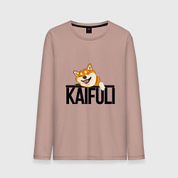 Мужской лонгслив Kaifuli shiba inu
