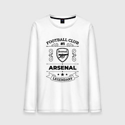Мужской лонгслив Arsenal: Football Club Number 1 Legendary
