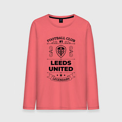 Мужской лонгслив Leeds United: Football Club Number 1 Legendary