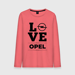 Мужской лонгслив Opel Love Classic