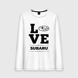 Мужской лонгслив Subaru Love Classic