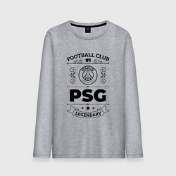 Мужской лонгслив PSG: Football Club Number 1 Legendary