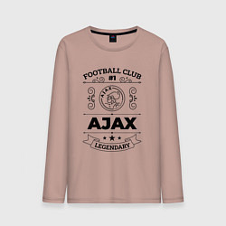 Мужской лонгслив Ajax: Football Club Number 1 Legendary