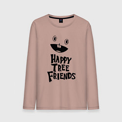 Мужской лонгслив Happy Three Friends - LOGO