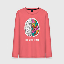 Мужской лонгслив Creative Brain