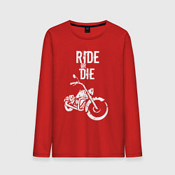 Мужской лонгслив Ride or Die винтаж