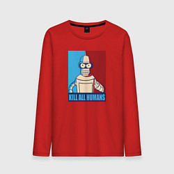 Мужской лонгслив Bender Futurama