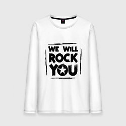 Мужской лонгслив We rock you