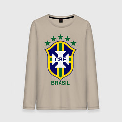 Мужской лонгслив Brasil CBF