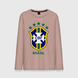 Мужской лонгслив Brasil CBF