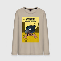 Мужской лонгслив Wanted Crow