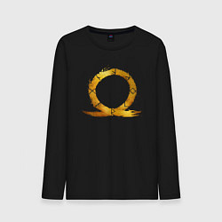 Мужской лонгслив Golden logo GoW Ragnarok