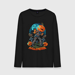 Мужской лонгслив Halloween Pumpkin