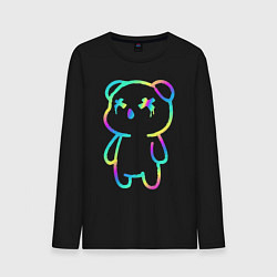 Мужской лонгслив Cool neon bear