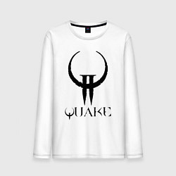 Мужской лонгслив Quake II logo