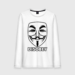 Мужской лонгслив Guy Fawkes - disobey