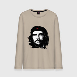 Лонгслив хлопковый мужской Ernesto Che Guevara, цвет: миндальный