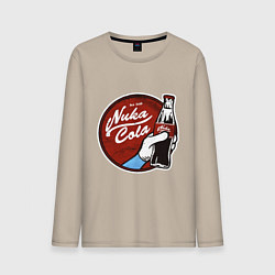 Мужской лонгслив Nuka cola sticker